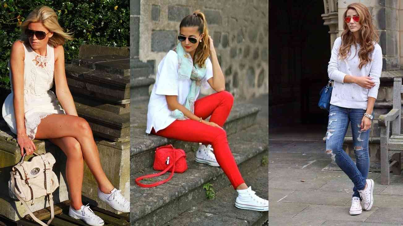 Ce să porţi cu teneşii Converse