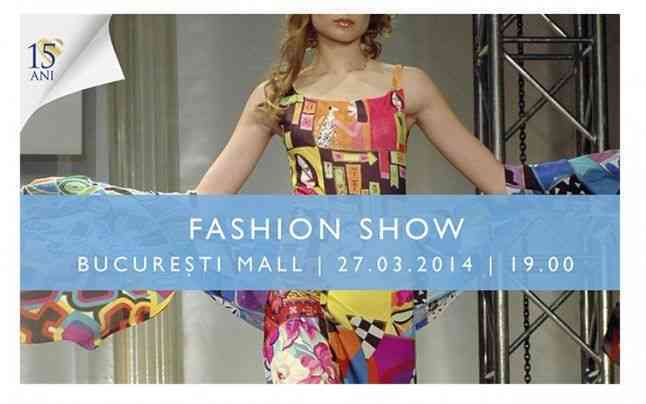 Tendințele primăverii, prezentate printr-un fashion show, într-un mall bucureștean