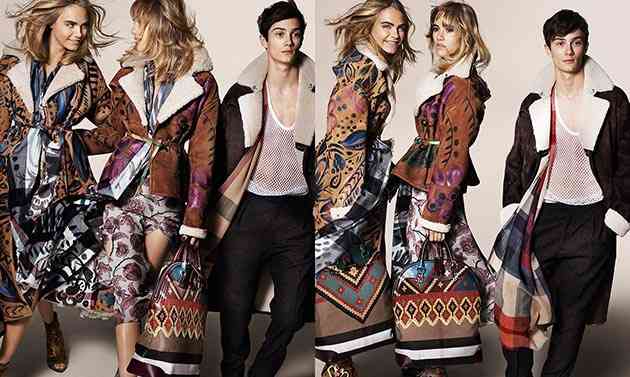 Colecția Burberry Prorsum pentru toamna/iarna 2014-2015