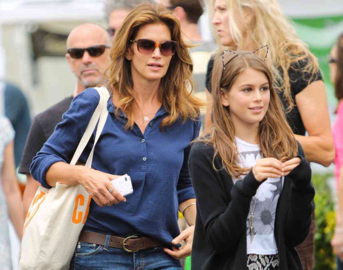 Fata lui Cindy Crawford calcă pe urmele mamei sale