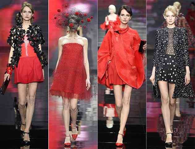 FOTO: Colecția Giorgio Armani Privé Couture / iarna 2014-2015
