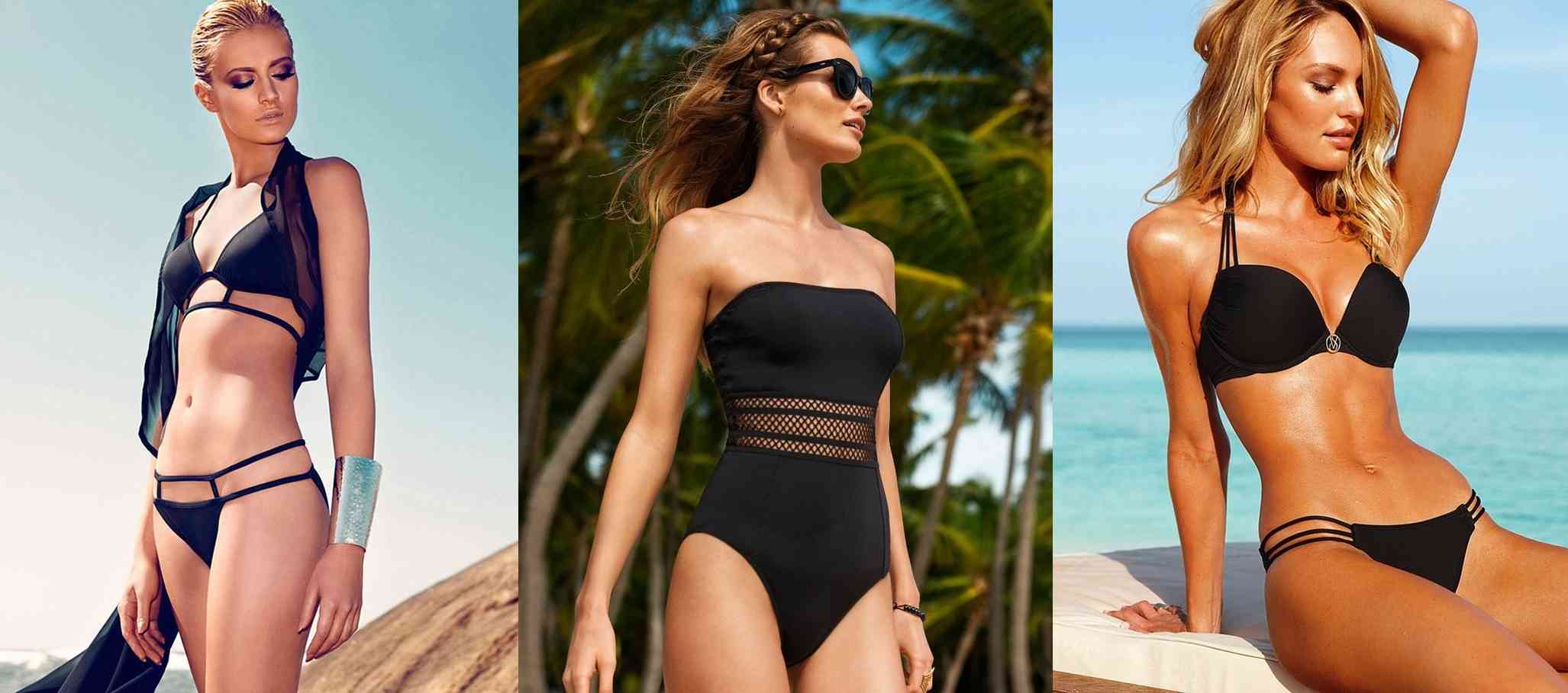 8 costume de baie negre pe care le vei iubi