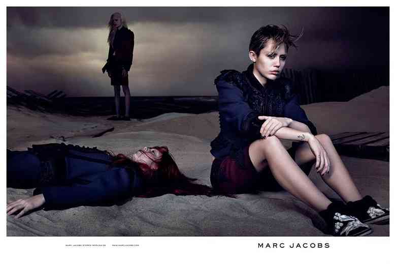 Iat-o pe Miley Cyrus în campania Marc Jacobs pentru primăvara/vara 2014
