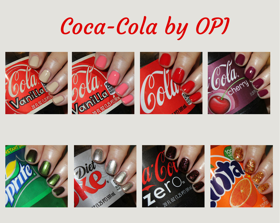 OPI a lansat colecţia Coca Cola by Opi. Culori pentru manichiură în tendinţe în toamna 2014