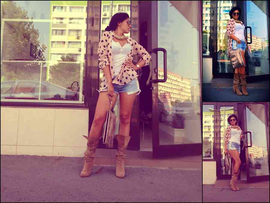 Doiniţa Oancea – outfit pentru vremea capricioasă