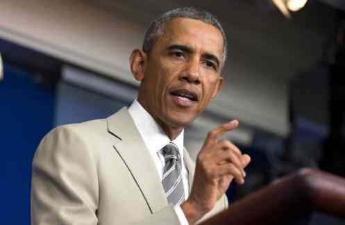 Ce poartă bărbaţi toamna, în 2014: Obama lansează moda costumului crem