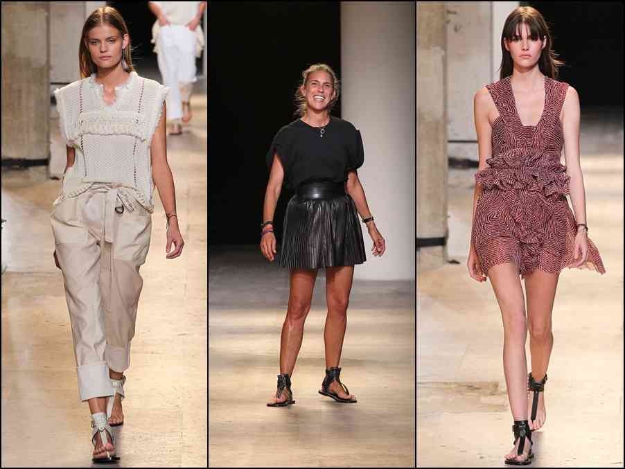 Isabel Marant a avut ca sursă de inspiraţie triburile din Africa pentru cea mai recentă colecţie a sa