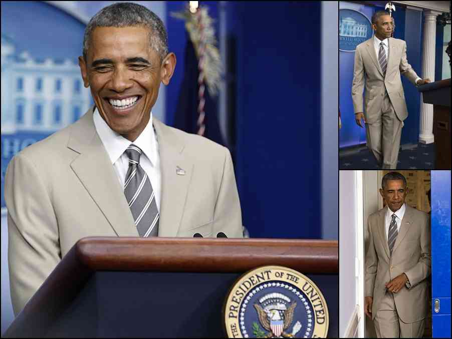 Un costum purtat de Obama stârneşte controverse în social media