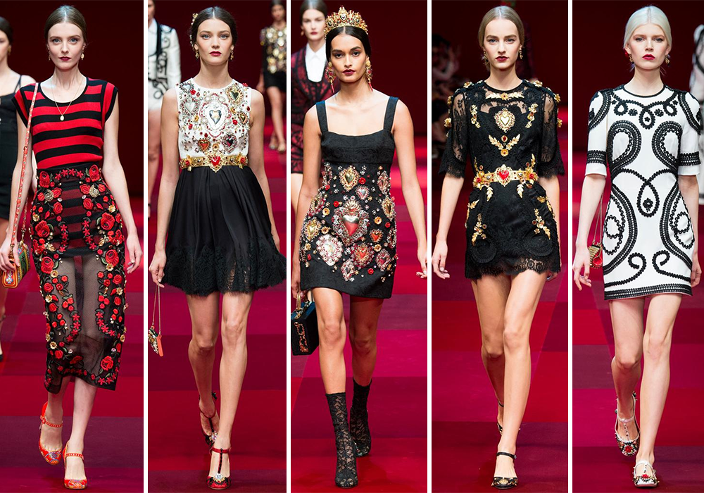 Colecția Dolce & Gabbana pentru primăvara/vara 2015