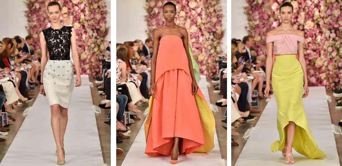 Tendințe modă: Colecția Oscar de la Renta primăvară / vară 2015