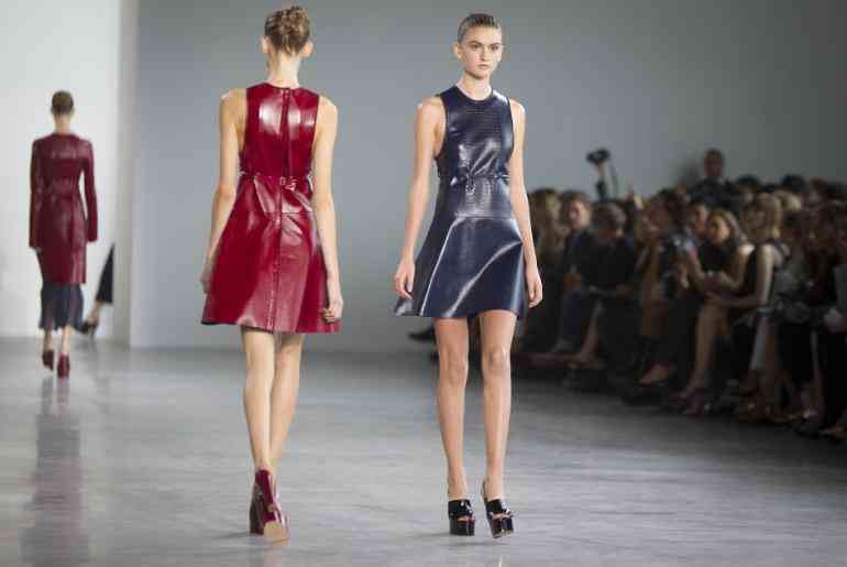 Colecția Calvin Klein pentru primăvara / vara 2015 de la New York