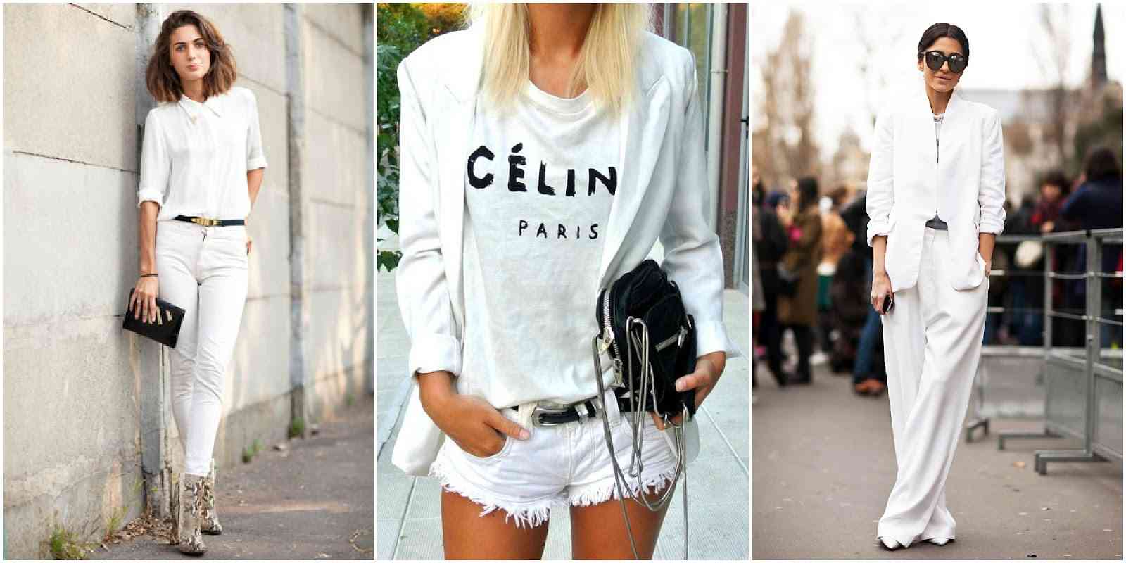 Imbracamintea alba revine la modă ! Cum să-l porți în această vară! imbracaminte alba