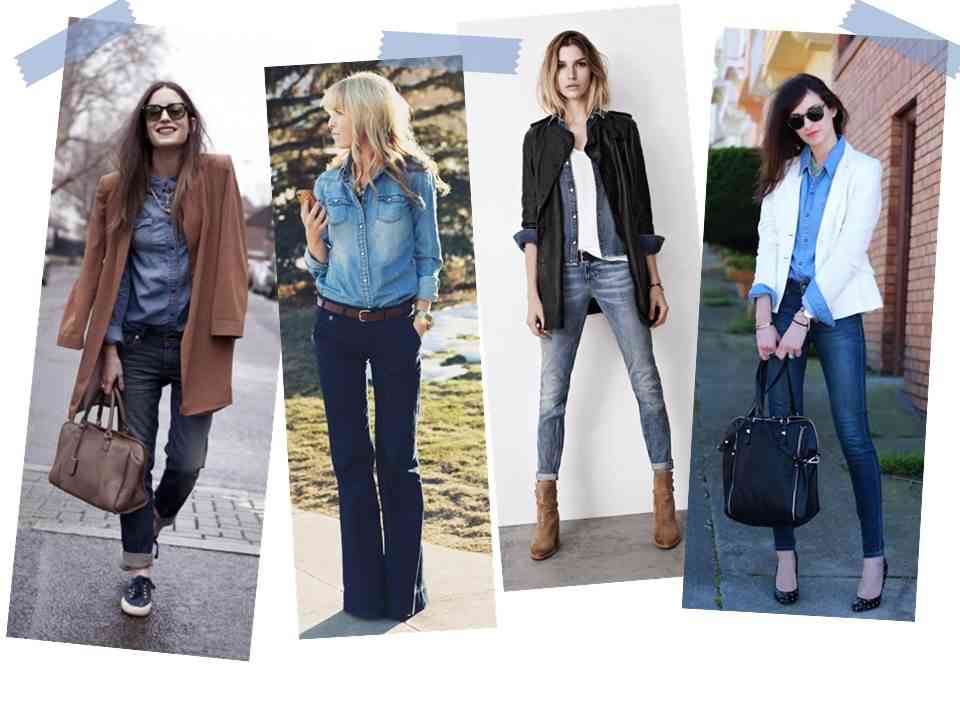 Cămașa din denim este din nou la modă