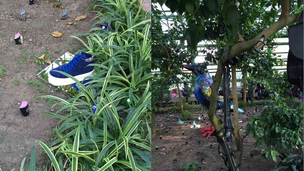 Prezentare inedită de pantofi la Grădina Botanică – Colecția Mihaela Glăvan primăvară/vară 2015