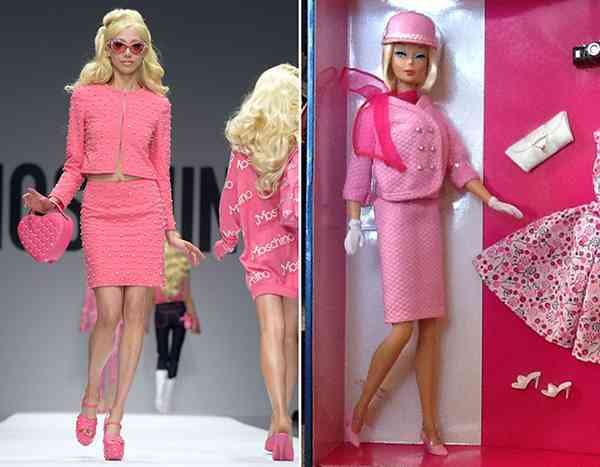 Colecția Moschino pentru primăvara / vara 2015 – dedicată păpușii Barbie