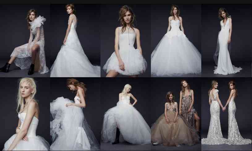 Colecția rochii de mireasă Vera Wang pentru toamna 2015