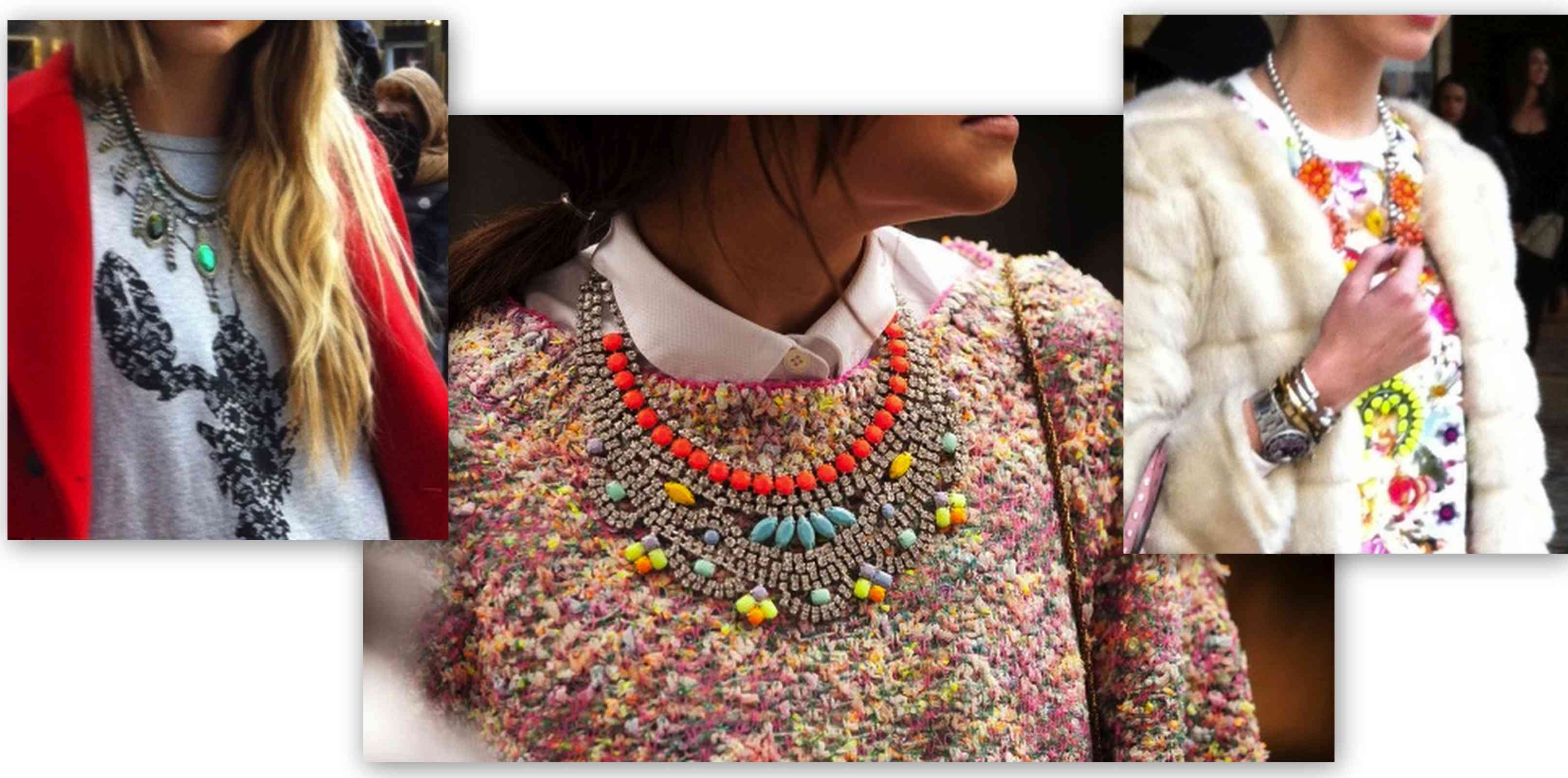 Colierele statement – un accesoriu la modă indiferent de sezon