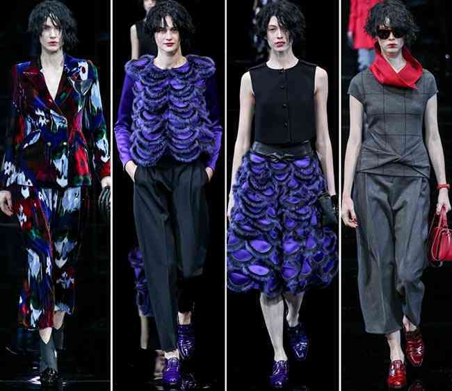 Colecția toamnă/iarnă Emporio Armani 2015/2016