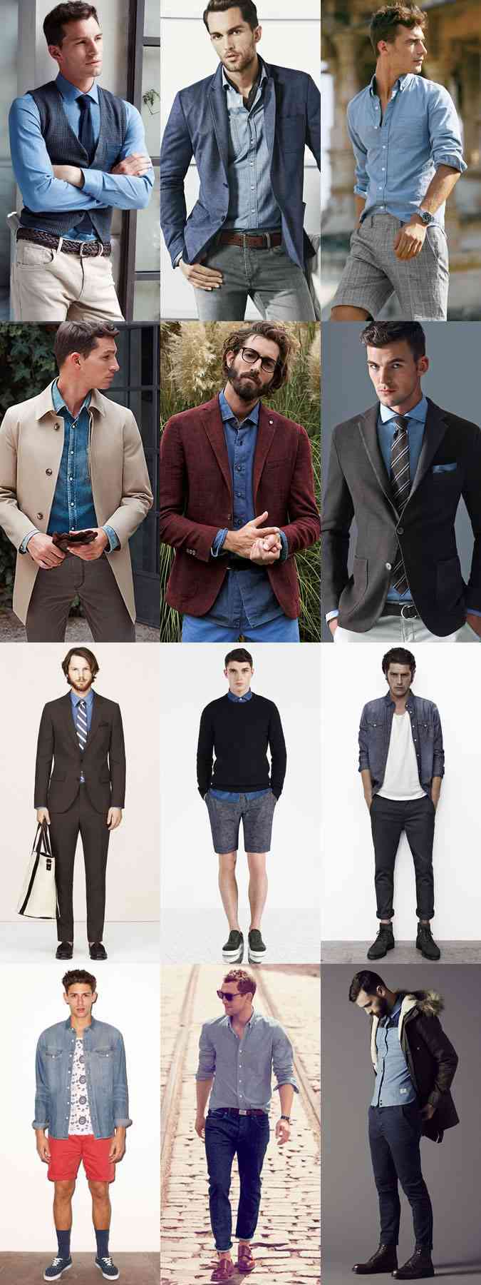 camasi blugi MODA BARBATI 2015