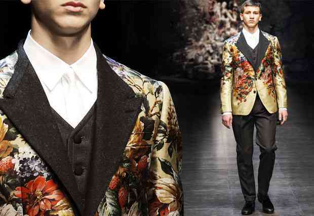 moda barbati 2015 floral