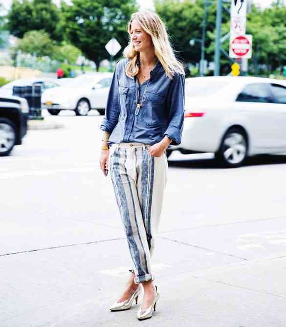 pantaloni cu dungi 6