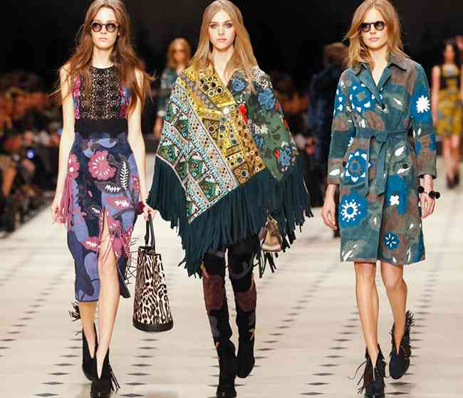 Colecţia Burberry Prorsum toamnă-iarnă 2015-2016