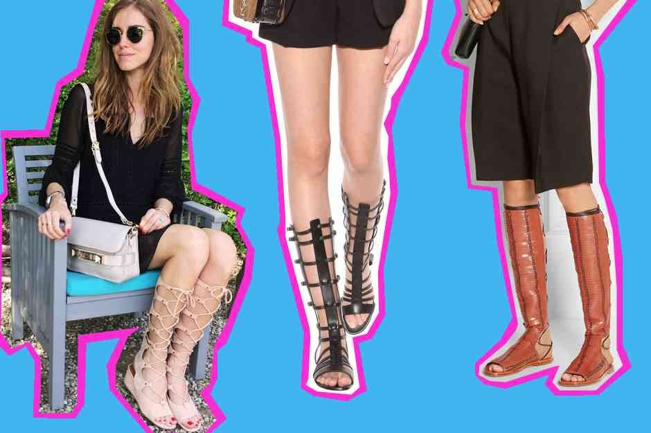 Tendințele verii: sandalele gladiator