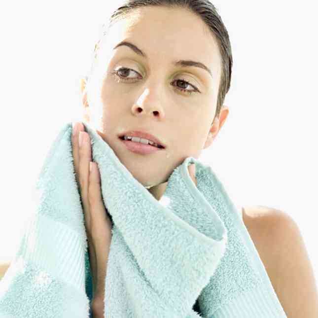 Uscare corecta a feţei