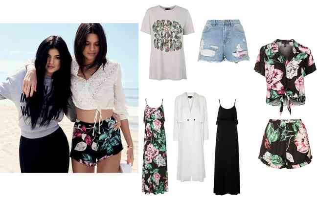 Colecția Kendall & Kylie Jenner prezentată în exclusivitate pentru Topshop