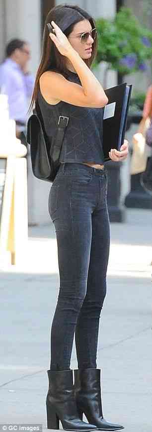 stilul lui kendall jenner