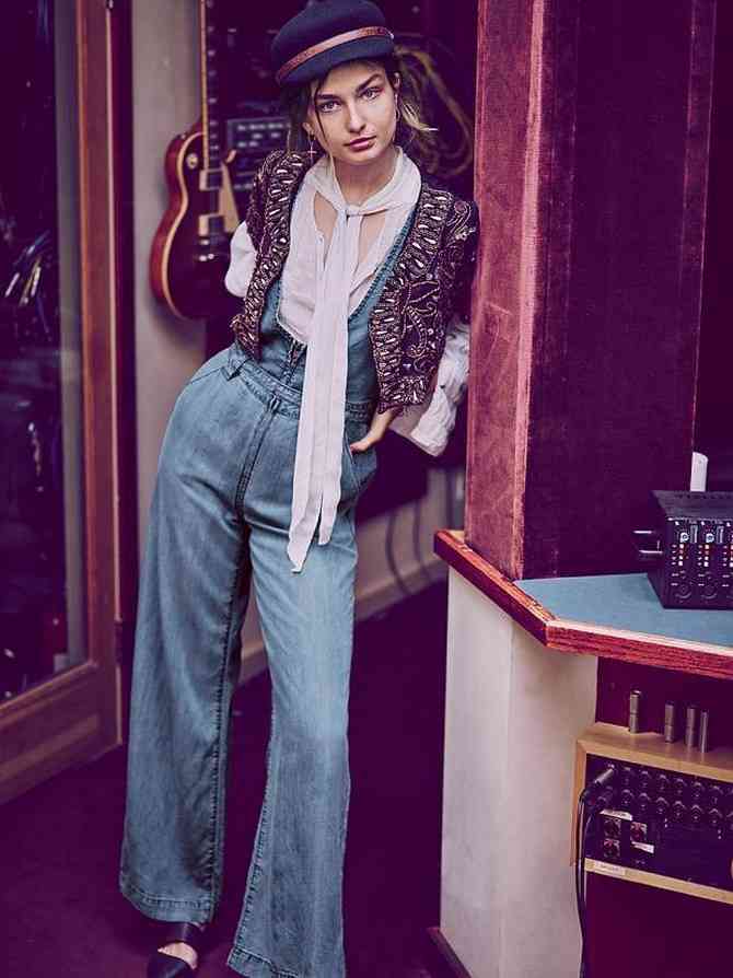 Andreea Diaconu la moda