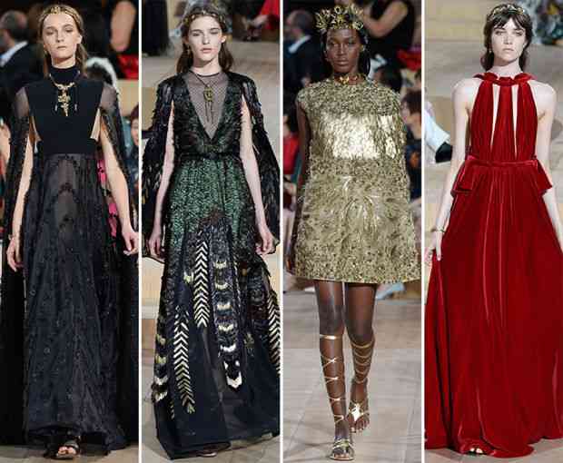 Valentino Couture toamna / iarna 2015-2016: când moda întâlnește arta