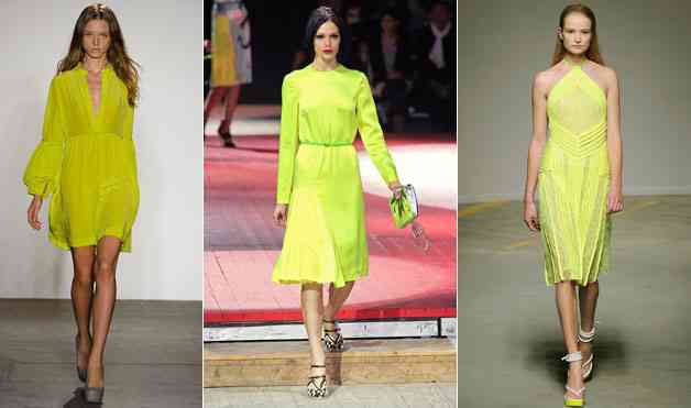 galben la moda