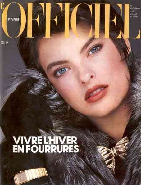1984 L’Officiel linda evanghelista