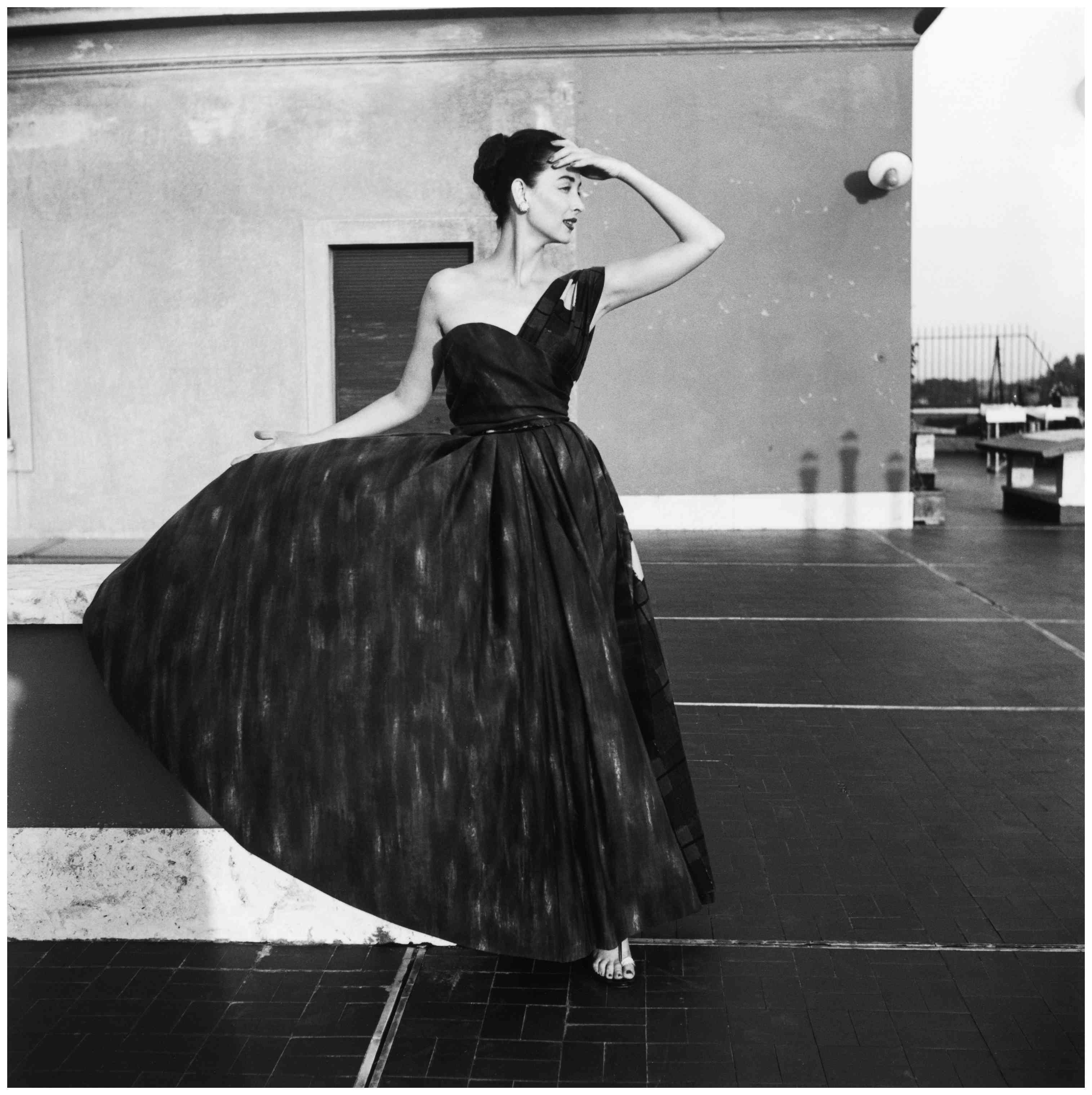 Model Wearing a Simonetta Visconti Dress
