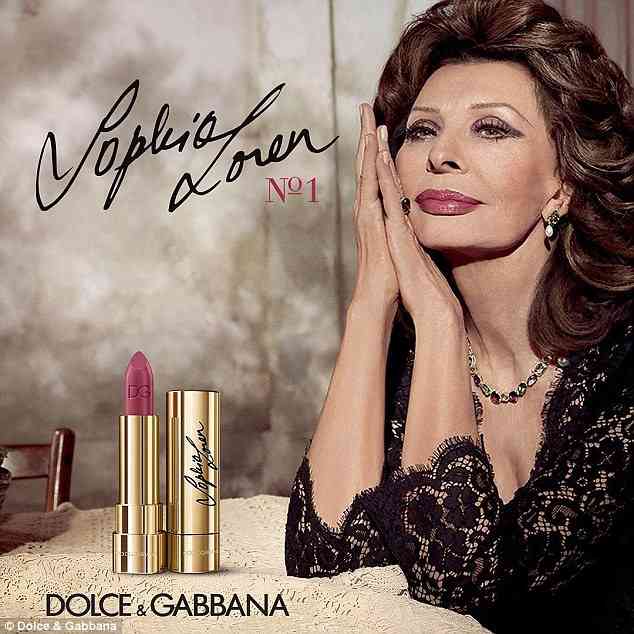 Dolce & Gabbana lansează un ruj dedicat Sophiei Loren