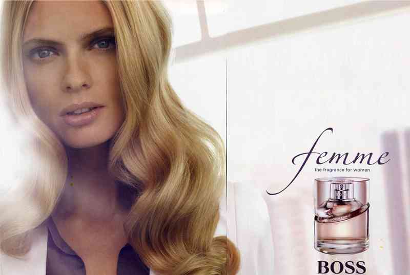 Julia Stegner parfum boss