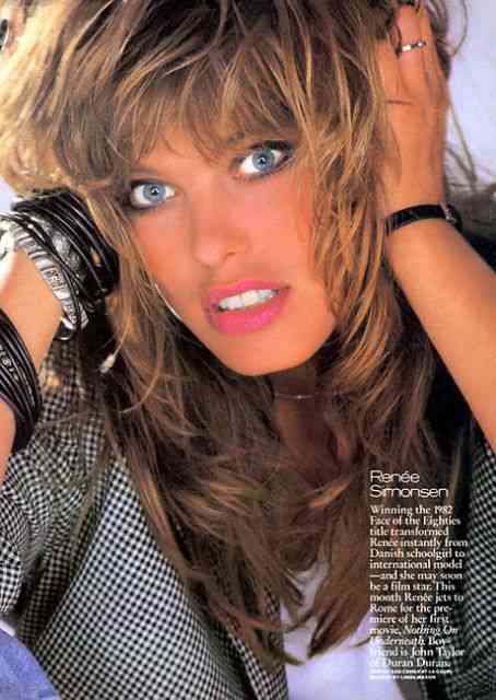 Renée Simonsen model