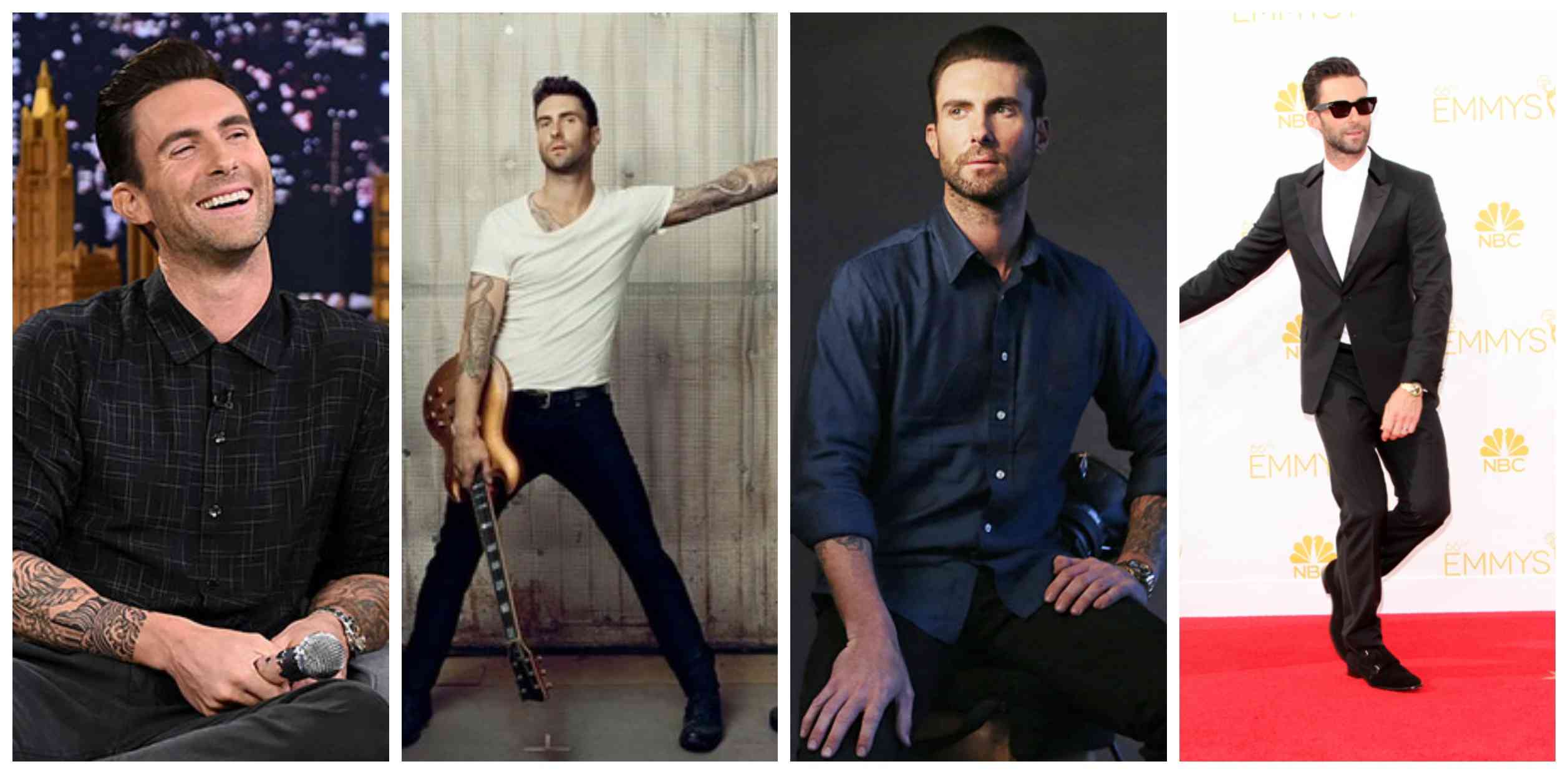 Lecții de stil de la Adam Levine