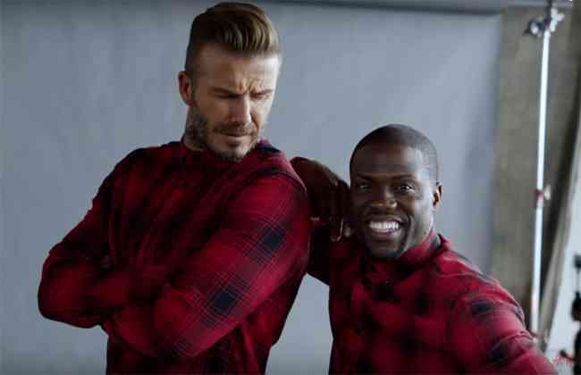 David Beckham și Kevin Hart în noua campanie H&M toamnă 2015
