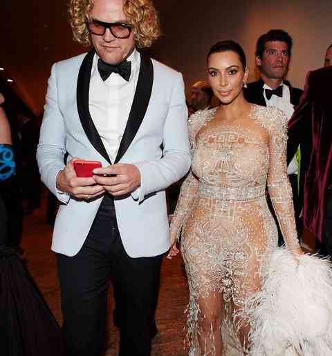 Peter Dundas si kim Kardashian