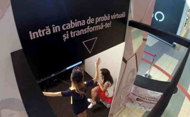Cabina virtuală de probă a ajuns și la noi