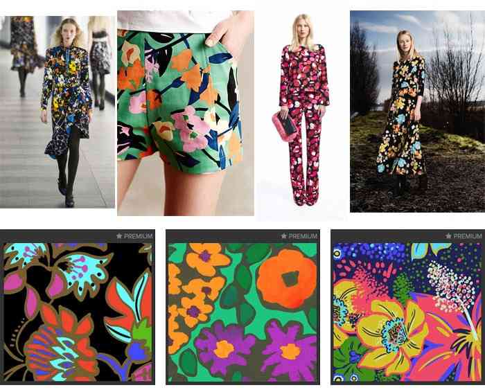 Reguli pentru a purta imprimeuri florale în orice anotimp