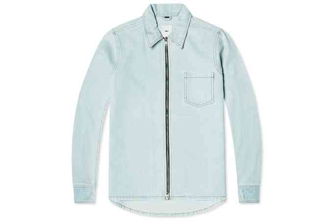 overshirt cu fermoar