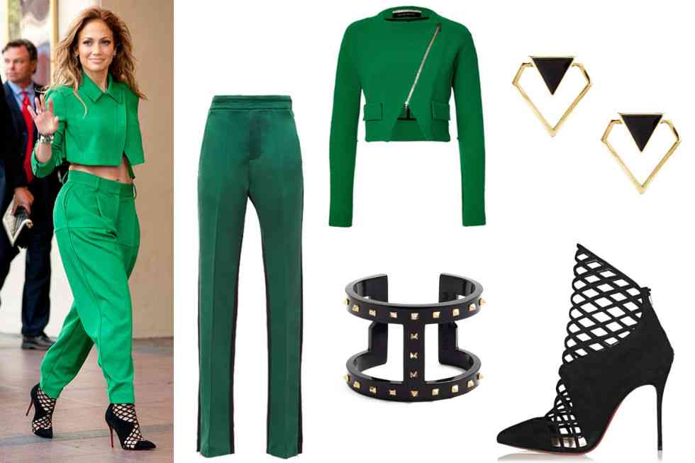 verde la moda j.lo