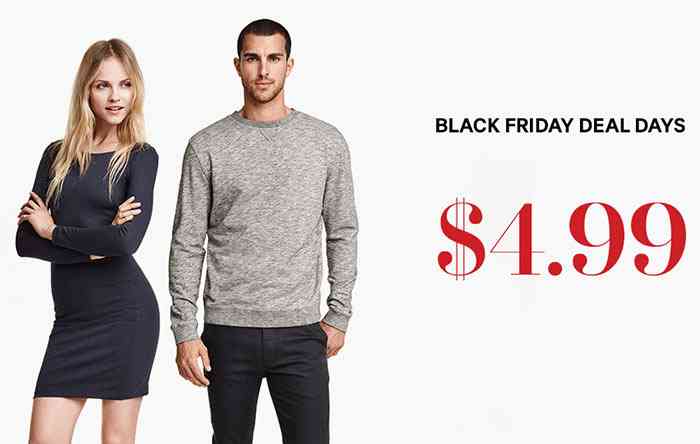 Reduceri pe site-ul H & M de Black Friday 2015