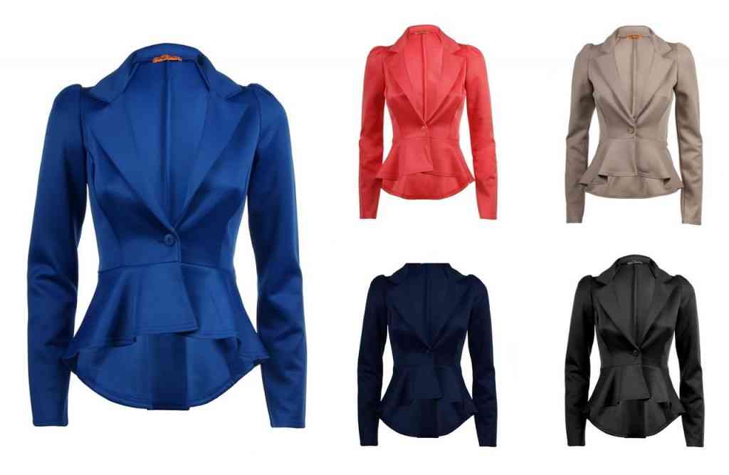 sacouri scurte in fata