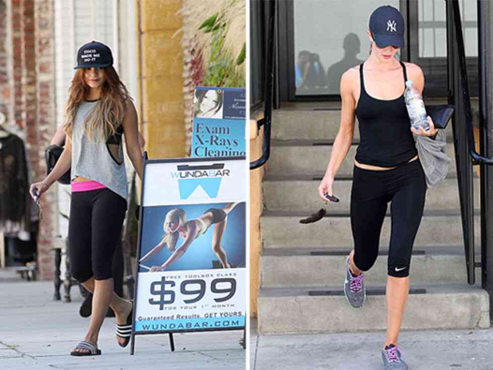 Cum să porți hainele sport precum vedetele