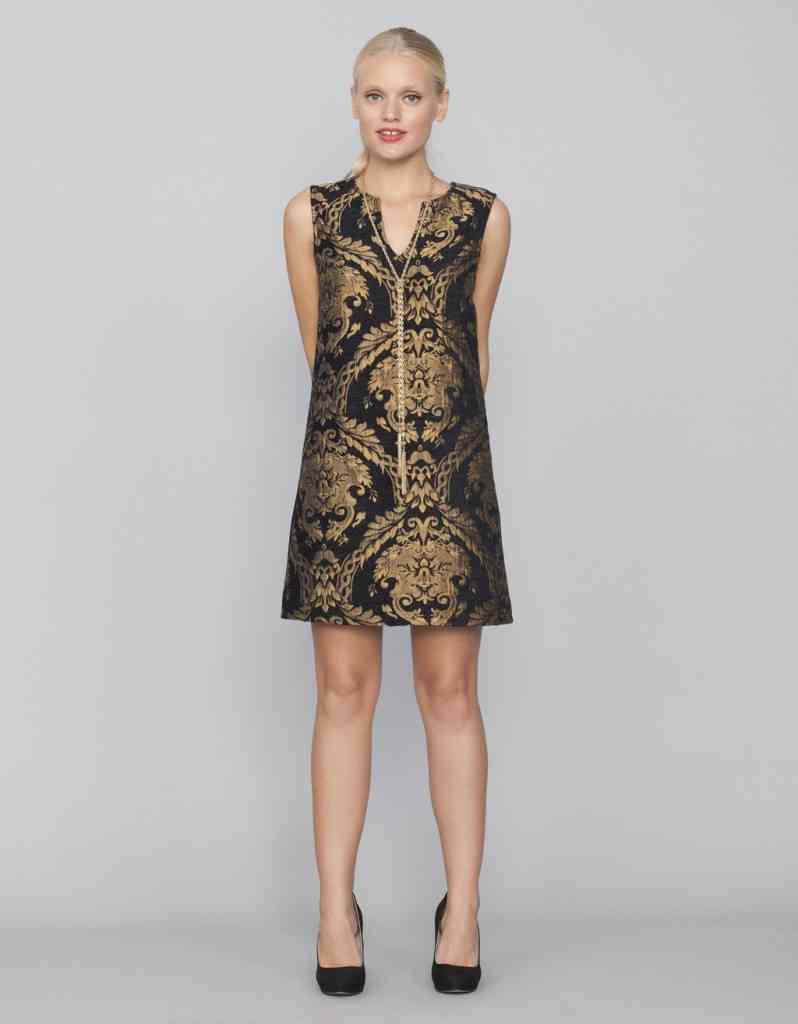 rochie din brocart