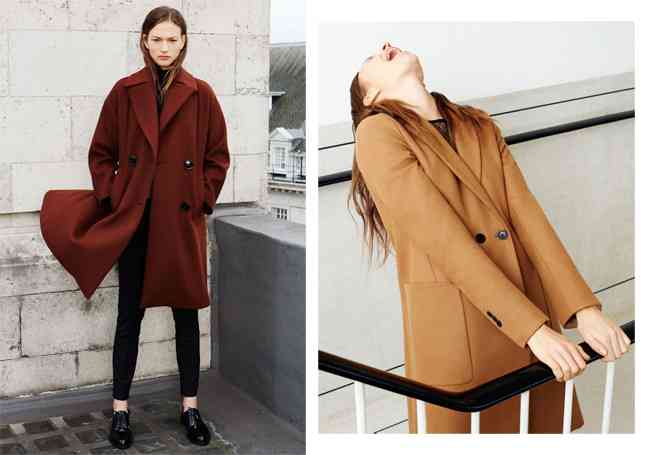 Zara introduce o nouă colecție pentru toamna / iarna 2015-2016 numită „Coat Edit”